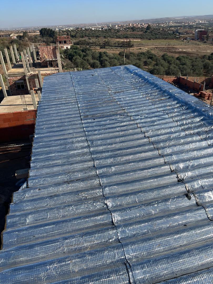Étanchéité toiture terrasse sur bâtiment béton - Réalisation ZE-ETANCHEITE Oran